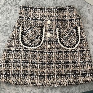 Girls tweed skirt